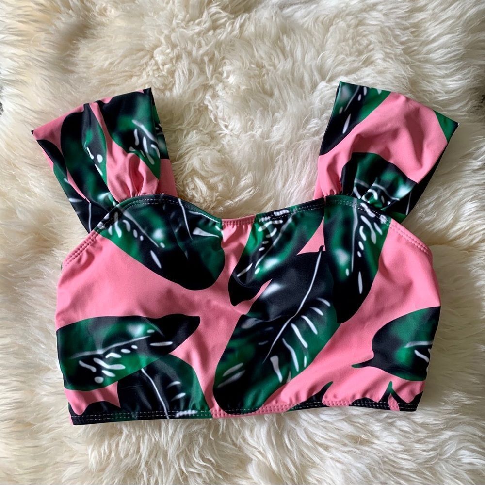 Blogger Favorite Tropical Bikini Top!!!